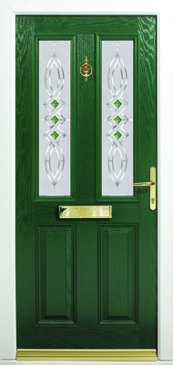 York Emerald Twist Green Composite Door