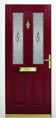 York Eternity Red Composite Door