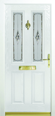 York Eternity White Composite Door